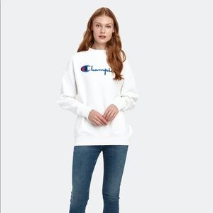 Champion Reverse Weave Crew, Vintage Logo